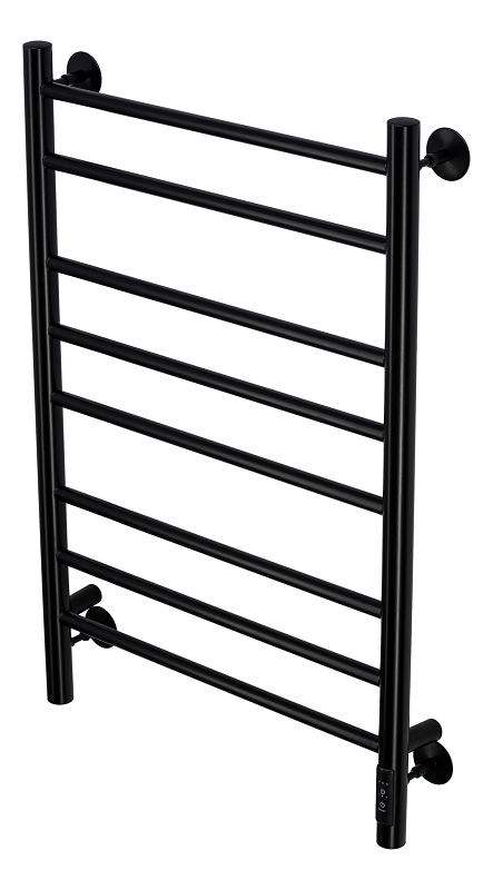 Изображение товара Электрический полотенцесушитель Comfysan Luce EC-8 80/50 черный матовый