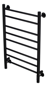 Изображение товара Полотенцесушитель электрический Comfysan Luce EC-8 80/50, 013479, ширина 50 см, высота 80 см, диммер справа, черный матовый