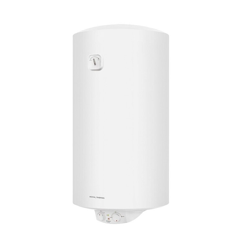 Изображение товара Накопительный водонагреватель Royal Thermo RWH 100 Heatronic Slim DryHeat НС-1588116, 100 л, 1,5 кВт, однофазный, Сухой ТЭН, белый