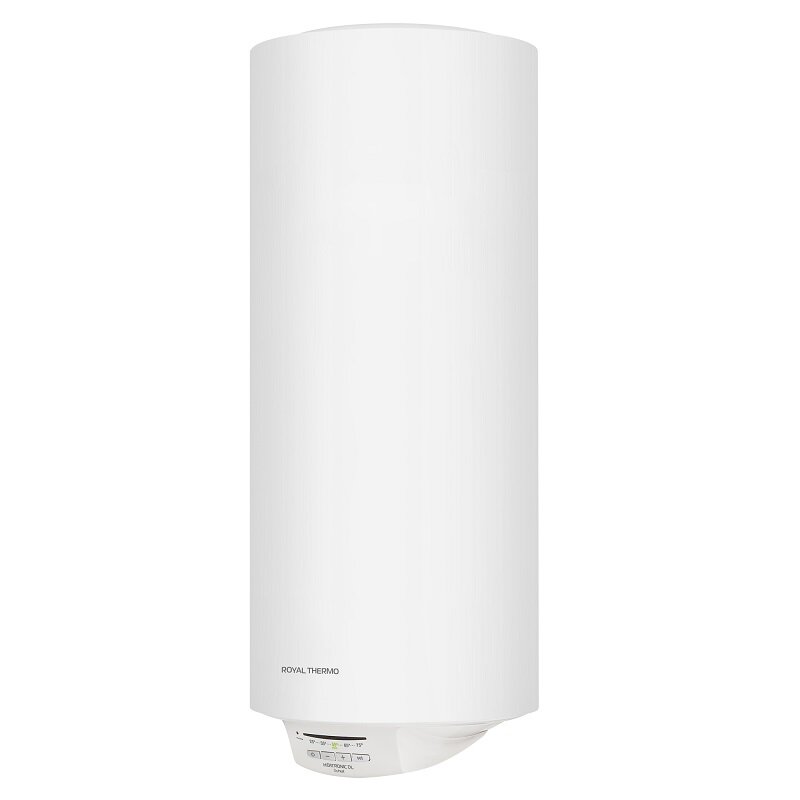Изображение товара Водонагреватель накопительный Royal Thermo RWH 50 Heatronic DL Slim DryHeat НС-1588128, 50 л, 1,5 кВт, однофазный, Сухой ТЭН, белый Изображение товара Водонагреватель накопительный Royal Thermo RWH 50 Heatronic DL Slim DryHeat НС-1588128, 50 л, 1,5 кВт, однофазный, Сухой ТЭН, белый