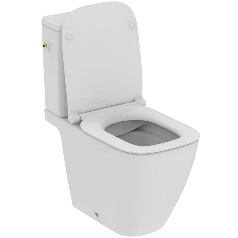 Изображение товара Унитаз-компакт безободковый Ideal Standard I.Life T534801, микролифт, евробелый Изображение товара Унитаз-компакт безободковый Ideal Standard I.Life T534801, микролифт, евробелый