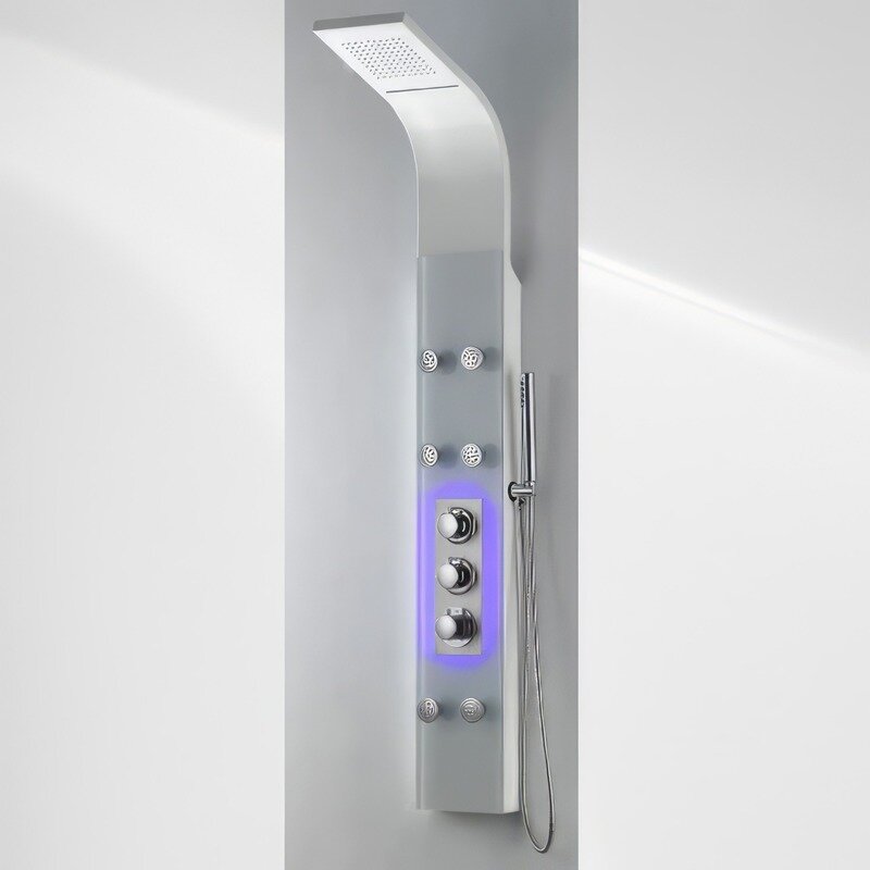 Изображение товара Душевая панель BeWash BV3TMSP7233 гидромассаж белая Германия 150 см