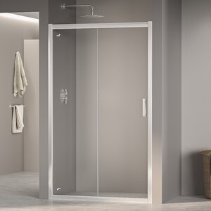 Изображение товара Душевая дверь в нишу RGW PA-016 Passage 350801611-11, 110 см, стекло прозрачное, профиль хром