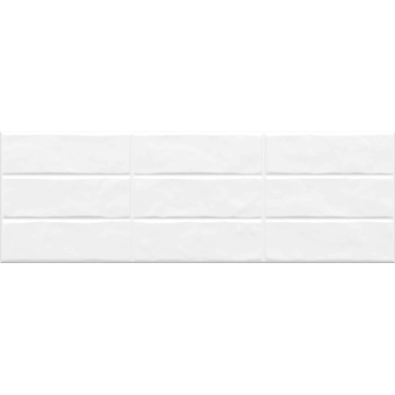 Изображение товара Керамическая плитка AltaCera Sanders Crop 20x60 см белая глянцевая