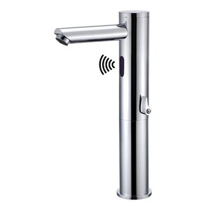 Изображение товара Электронный смеситель beWash Photocell BWAM0BH808LR, для раковины, цвет хром