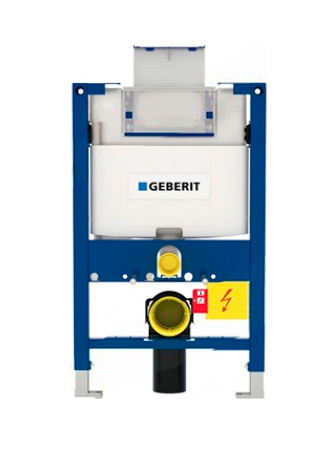 Изображение товара Инсталляция Geberit Omega 12 для унитаза низкая, 82 см, современная монтажная система