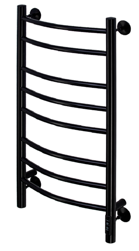 Изображение товара Полотенцесушитель электрический Comfysan Noumi EC-8 80/50 черный матовый