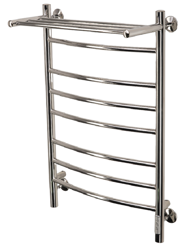 Изображение товара Электрический полотенцесушитель Comfysan Noumi EC-8 80/50 с полкой хромированный