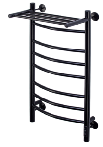 Изображение товара Электрический полотенцесушитель Comfysan Noumi EC-8 с полкой 80x50 черный матовый
