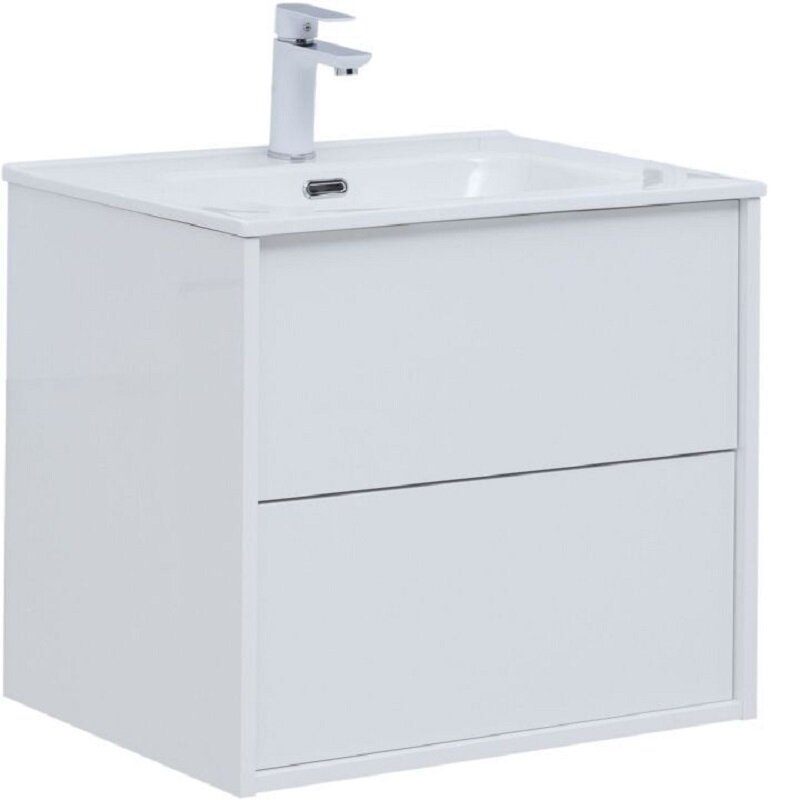 Изображение товара Тумба под раковину Aquanet Lino 60 см, 287540, белый Изображение товара Тумба под раковину Aquanet Lino 60 см, 287540, белый
