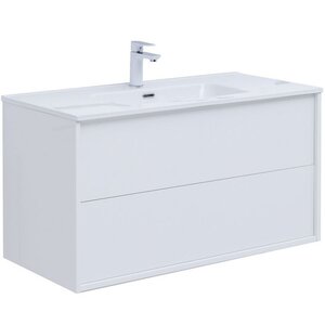 Изображение товара Тумба под раковину Aquanet Lino 80 см, 287542, белый