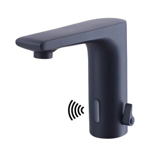 Изображение товара Электронный смеситель beWash Photocell BWAM1BS8039 для раковины, цвет черный матовый