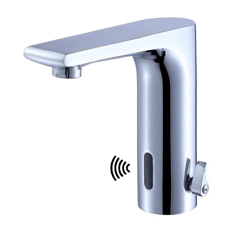 Изображение товара Электронный смеситель для раковины beWash Photocell BWAM0BS8039 хром Германия