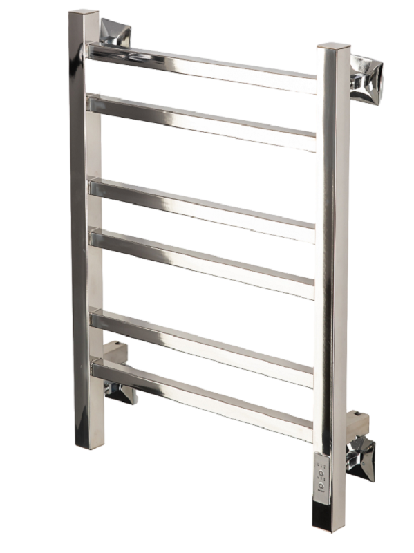 Изображение товара Полотенцесушитель электрический Comfysan Pioli-K EC-6 60/50, 014179, ширина 50 см, высота 60 см, диммер справа, хром