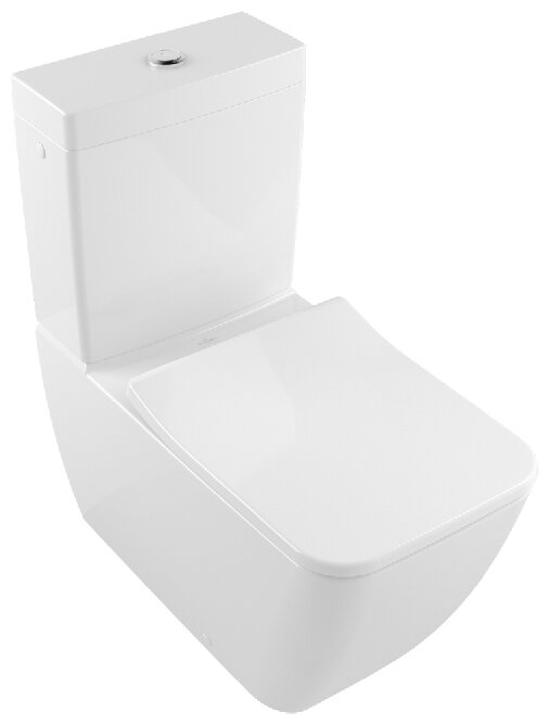 Изображение товара Напольный унитаз Villeroy&Boch Venticello безободковый DirectFlush белый Изображение товара Напольный унитаз Villeroy&Boch Venticello безободковый DirectFlush белый