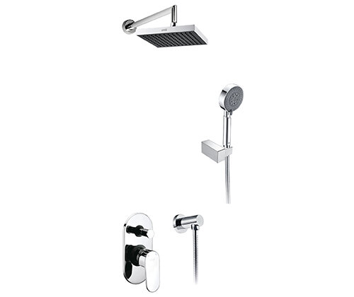 Изображение товара Встраиваемый комплект WasserKRAFT А14028 для душа с системой защиты и эффектом дождя