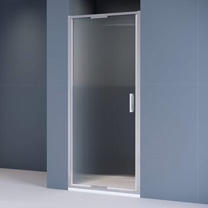 Изображение товара Душевая дверь в нишу RGW SV-05 Stilvoll 70320510-151, 100 см, стекло ribbed ребристое, профиль хром