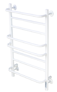 Изображение товара Полотенцесушитель электрический Comfysan Puro EC-8 80/50, 012984, ширина 50 см, высота 80 см, диммер справа, белый матовый