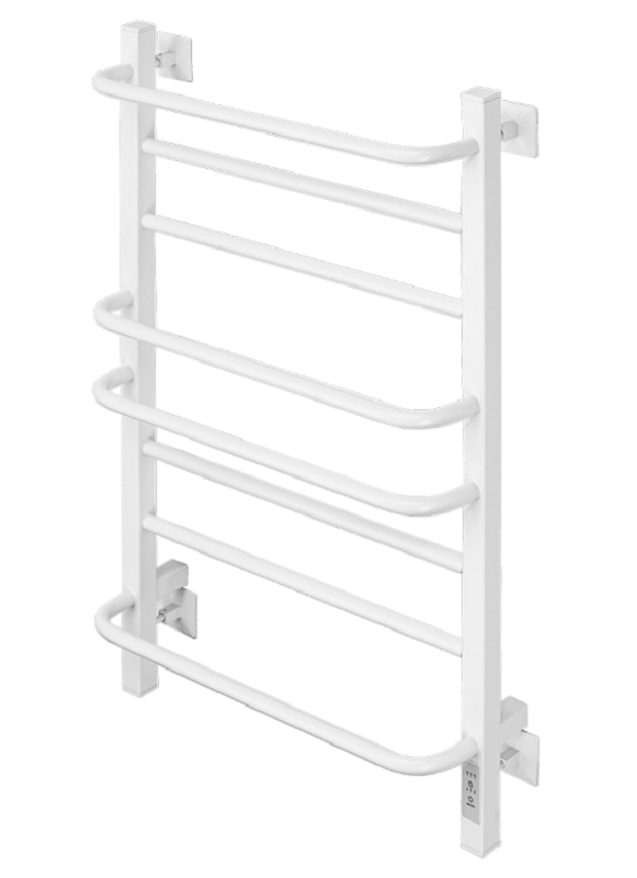 Изображение товара Электрический полотенцесушитель Comfysan Puro-K ЕС-8 80/40 с диммером, белый матовый, Россия