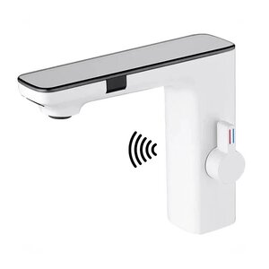 Изображение товара Электронный смеситель для раковины beWash Photocell BWAM3BS8042 белый Германия