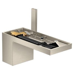 Изображение товара Смеситель для раковины Axor MyEdition, 47012820, с донным клапаном, никель шлифованный, без панели