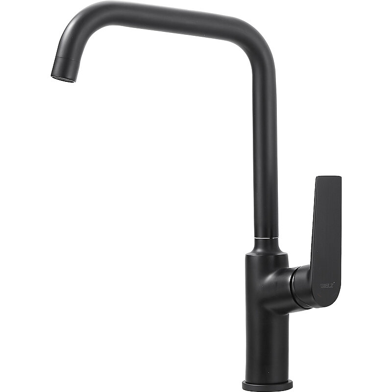 Изображение товара Смеситель кухонный Belz B533 B70533-7 черный с поворотным изливом