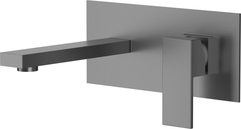 Изображение товара Смеситель для раковины D&K Bayern Liszt DA1514406 графит настенный встроенный