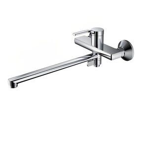 Изображение товара Смеситель для ванной и душа Belz B612 с душевым гарнитуром хром