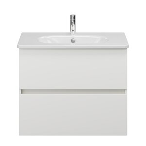 Изображение товара Тумба под раковину Burgbad Rocio 80 см белый матовый подвесная