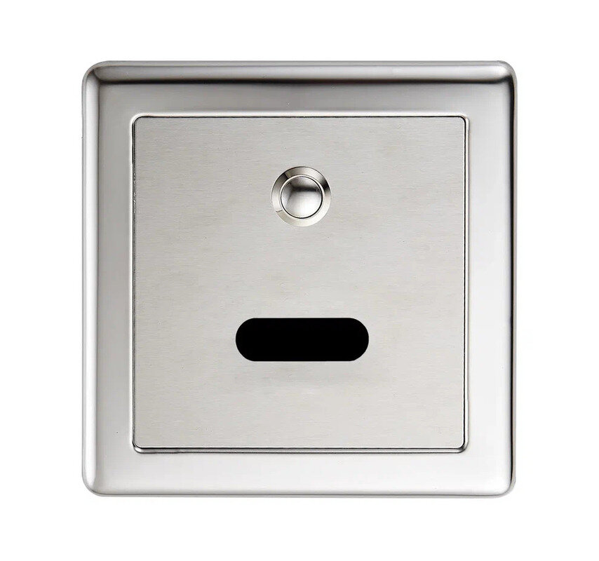 Изображение товара Смыв писсуара beWash BWAM0UR302 нержавеющая сталь, скрытый монтаж, фотодатчик