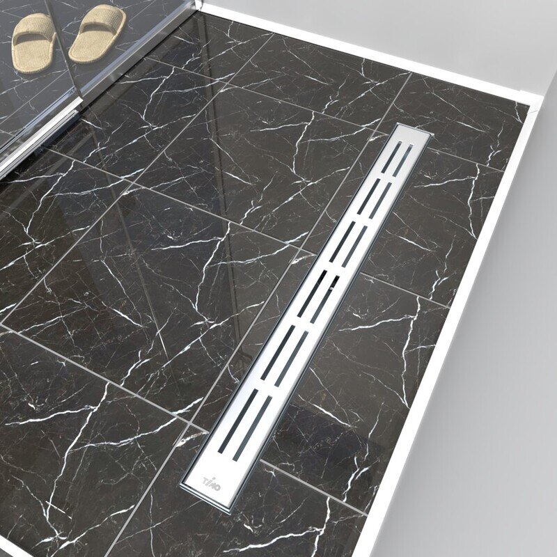 Изображение товара Дренажный канал Timo Drain Protect DP20600-DG20600 60 см нержавеющая сталь сатин