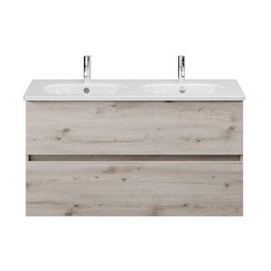 Изображение товара Подвесная тумба под раковину Burgbad Rocio WYDA118F6228 120см серый дуб