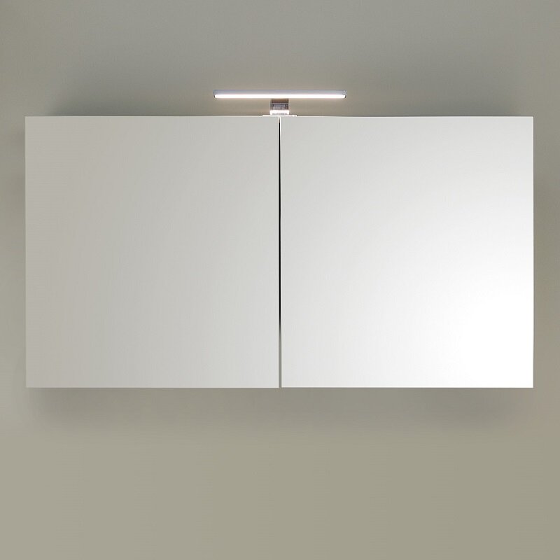 Изображение товара Зеркальный шкаф Burgbad Rocio SPUK120, 120 см, с выключателем и розеткой, без подсветки