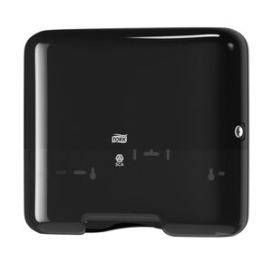 Изображение товара Мини-диспенсер Tork Singlefold 553108 для листовых полотенец черный