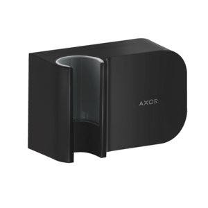 Изображение товара Шланговое подключение для душа Axor One 45723670 с держателем, черный матовый
