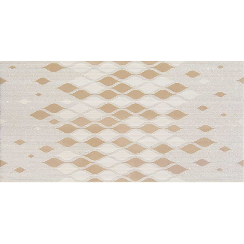 Изображение товара Декор AltaCera Blik Crema 24.9x50 см бежевый глянцевый коллекция Blik Crema