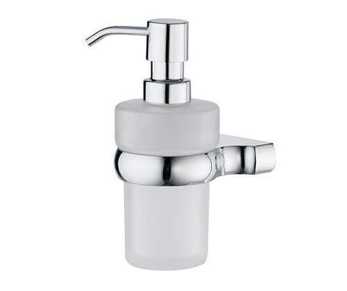 Изображение товара Дозатор с держателем WasserKRAFT Berkel K-6899 хром настенный стильный дизайн