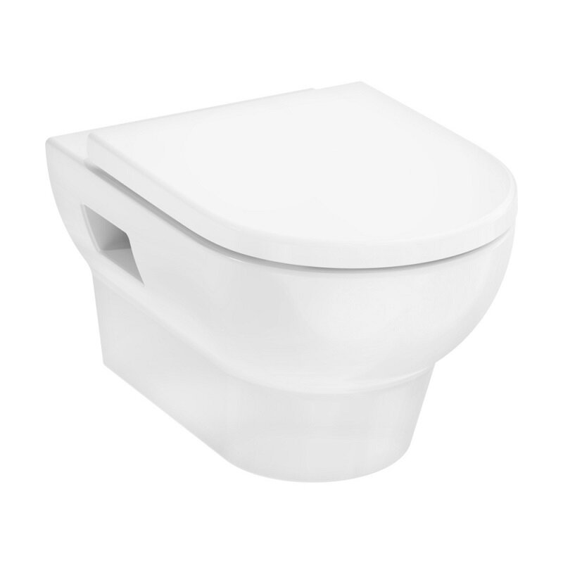Изображение товара Подвесной унитаз Hansgrohe GladeLake S безободковый с каскадным смывом 60201450