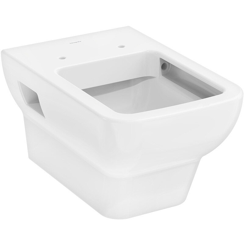 Изображение товара Подвесной унитаз Hansgrohe CreekTide Q, 60119450, безободковый, белый Изображение товара Подвесной унитаз Hansgrohe CreekTide Q, 60119450, безободковый, белый