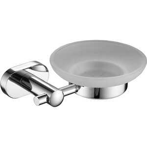 Изображение товара Мыльница Belz B900 B90002, стекло, цвет держателя хром