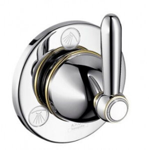 Изображение товара Переключатель потоков Axor Carlton, 17920000, на 2 потребителя, хром