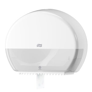 Изображение товара Диспенсер для туалетной бумаги Tork Singlefold 555000 в мини-рулонах, белый