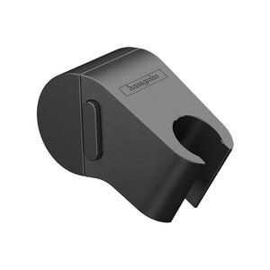 Изображение товара Держатель для лейки на рейлинг Hansgrohe WallStoris, 27917670, черный матовый