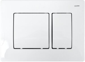 Изображение товара Клавиша смыва Azario AZ-8200-0032 двухрежимная механическая белая