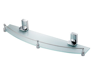Изображение товара Полка стеклянная WasserKRAFT Leine, K-5044, хром
