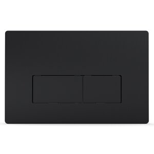 Изображение товара Клавиша смыва Azario AZ-8200-0092/AZ-P58-0190, механическая, цвет черный матовый