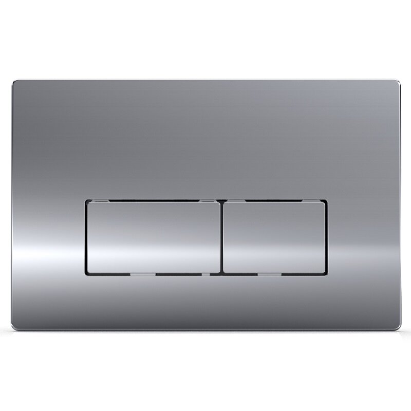 Изображение товара Клавиша смыва Azario AZ-8200-0089/AZ-P58-0120, механическая, цвет хром глянец