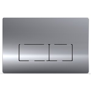 Изображение товара Клавиша смыва Azario AZ-8200-0089 AZ-P58-0120 механическая хром глянец