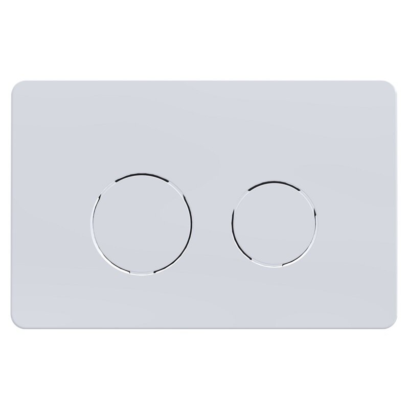 Изображение товара Клавиша смыва Azario AZ-8200-0085/AZ-P57-0130, механическая, цвет белый