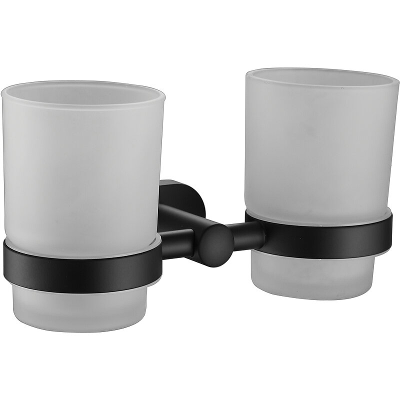 Изображение товара Стакан Belz B90108 для щеток, черный матовый, настенный